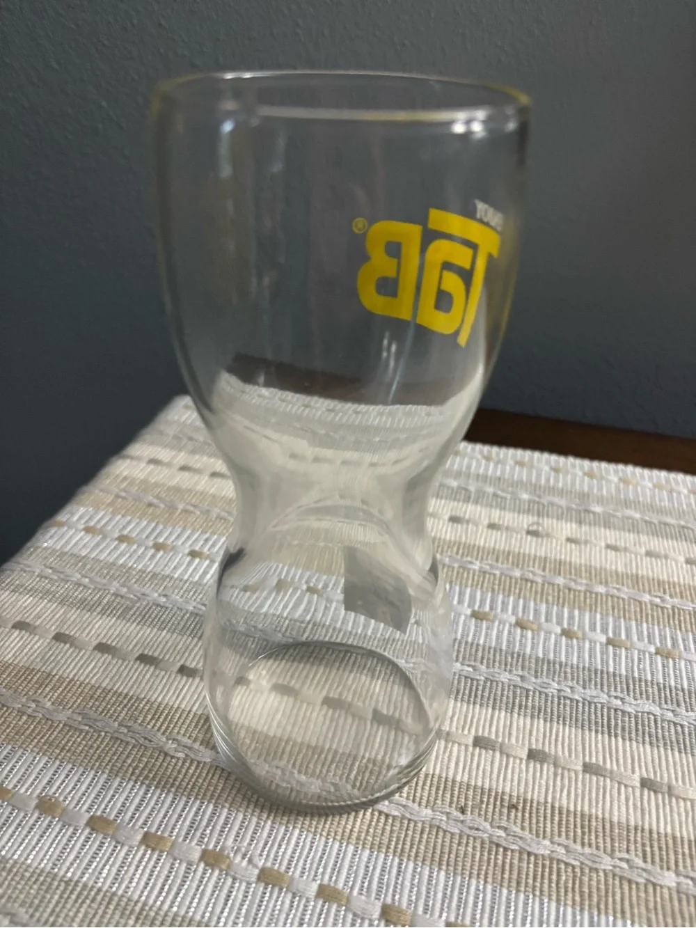 TAB - Enjoy Collector Drinking Glass vintage soda pop